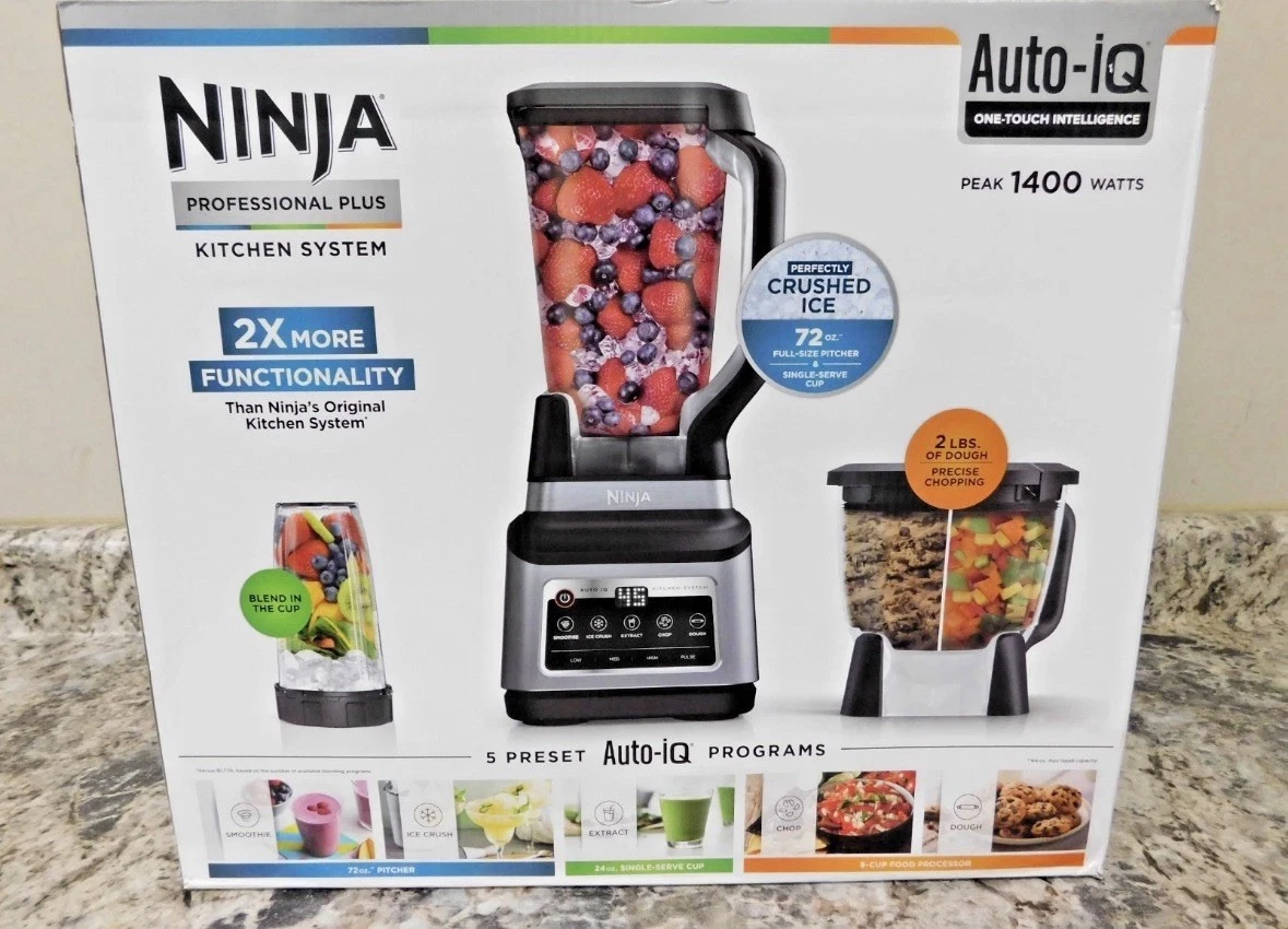 Ninja 1200-1499 W Countertop Blenders for sale - eBay