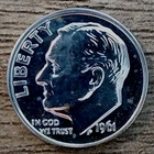 1961-P Proof 90% Silver Roosevelt Dime ~ Ships Free!