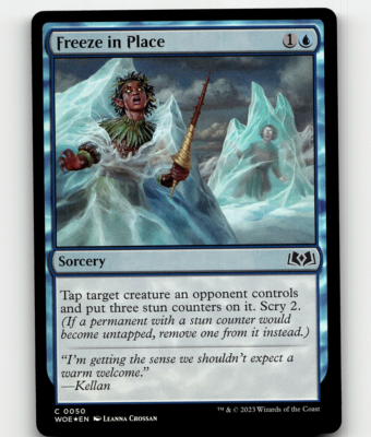 FOIL - MTG Freeze in Place 50 - Wilds of Eldraine | eBay