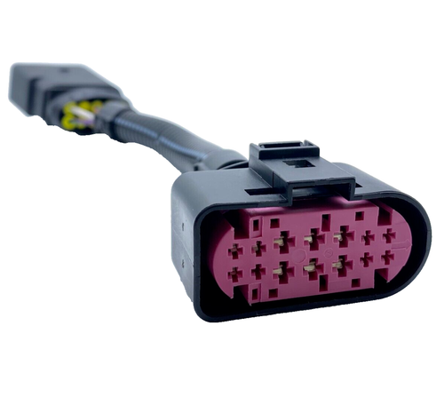 Xenon Headlight 10 To 14 Pin Wiring Harness Connector Plug Adapter For VW AUDI E