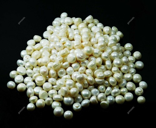 Cabochon Cut Natural White Pearl Lot 555 Carat Loose Gemstone CERTIFIED - Picture 5 of 16