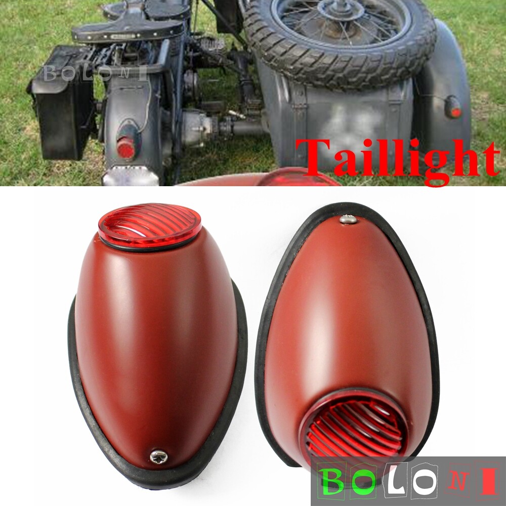 12V Motorcycle Rear Taillight For BMW R12 R75 R51 R61 R66