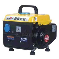 Miniature Small Gasoline Generator 220V Mini Handheld Portable Manual Generator