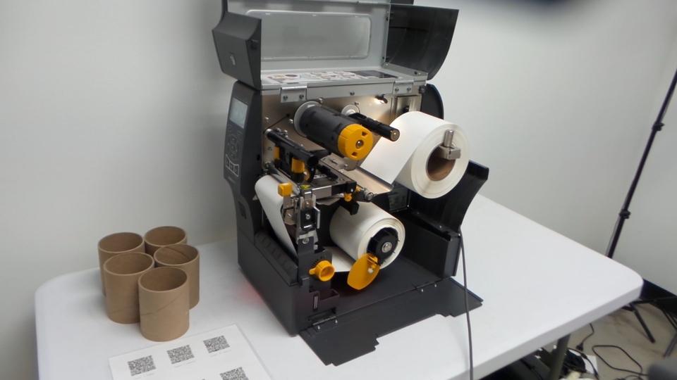 Label Reroller Industrial Automatic Label-&-Sticker Counter/ReRoller Machine [3
