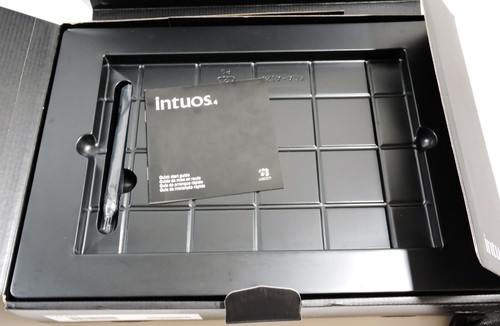 Tablet Wacom INTUOS 4 PTK-440 con cable USB y agarre inalámbrico lápiz puntas en caja CAJA - Imagen 5 de 12