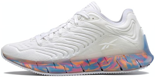 Reebok Zig Kinetica II Morning Fog White Blue Womens Running  display picture 1