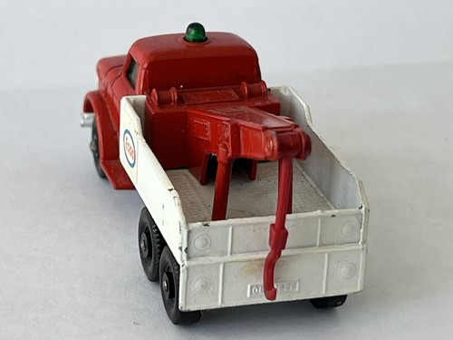 Matchbox Superfast No 71 Ford WRECKER TOW TRUCK ESSO Gasoline Oil NICE COND - Picture 6 of 10