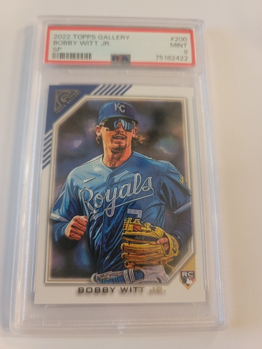 2022 Topps Gallery Image Variation Bobby Witt Jr. Rookie Card RC 