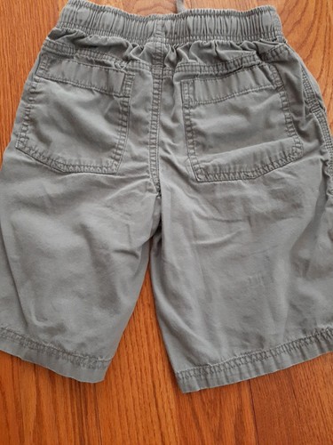 Boys Shorts 8-10 Circo Gray Drawstring 4 Pockets Elastic EUC Play Casual - Picture 3 of 5