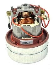 Ametek 1000 Watts 240-Volt 2-Stage Flow Through Vacuum Motor Red