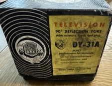 VINTAGE STANCOR TELEVISION PART 90 Degree DEFLECTION YOKE DY-31A NOS Chicago Sta