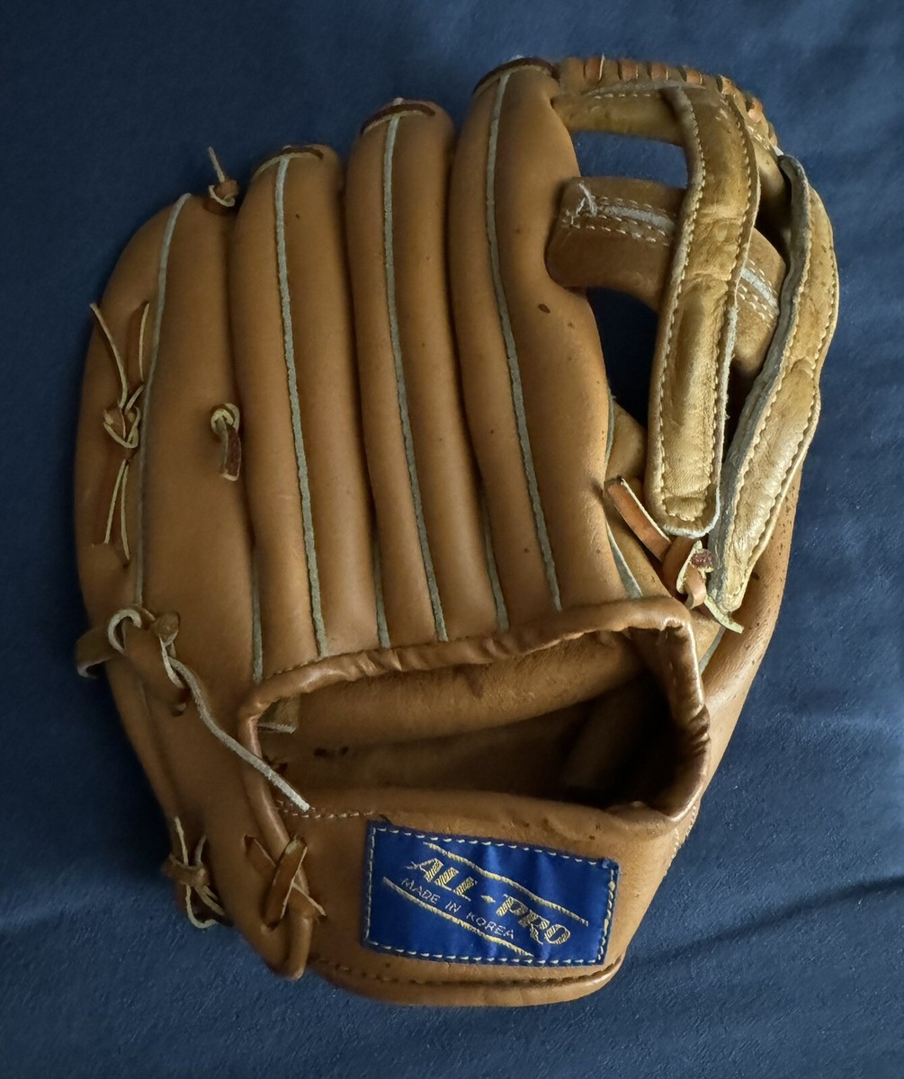 Vintage All-Pro LO-1597 Leather Glove Baseball Mitt Professional