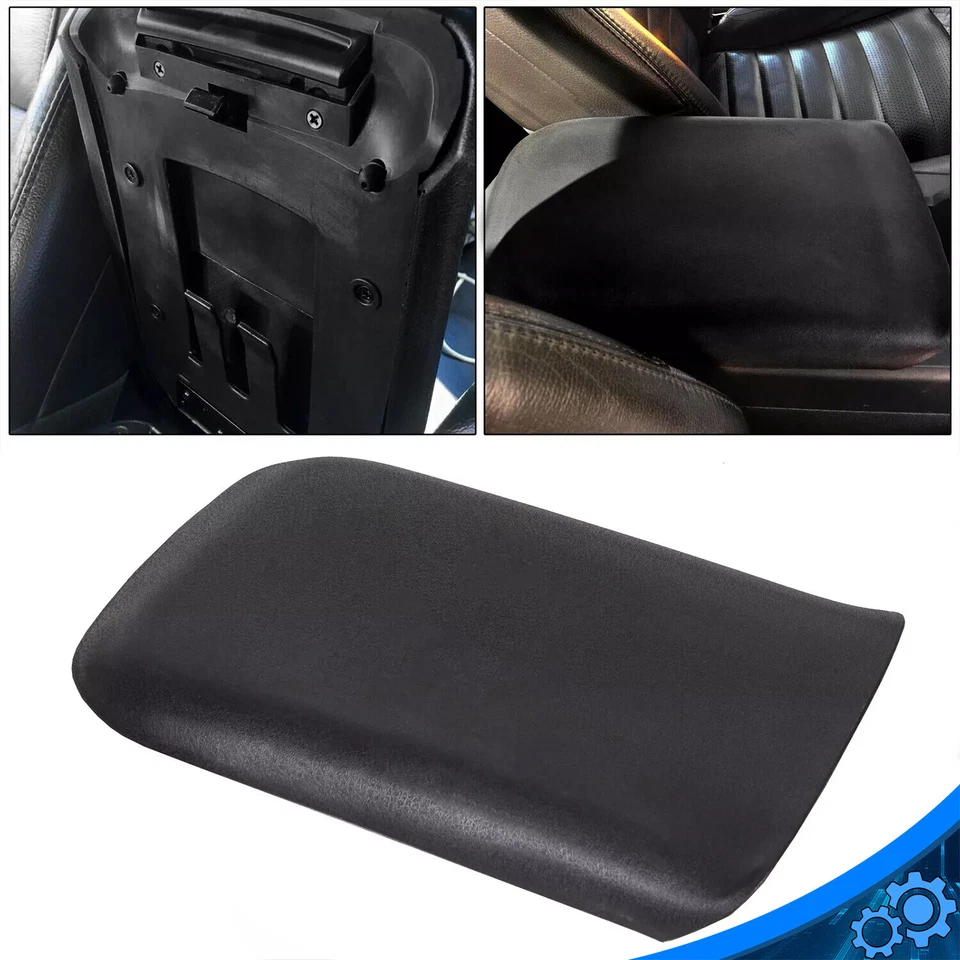 Fit 2005-2009 Ford Mustang Black Center Console Armrest Lid Cover 5R3Z6306024AAC - Image 3 of 4