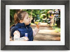 Frameo Digital Photo Frame,10.1 Inch Wifi Smart Digital Picture Frame with HD IP