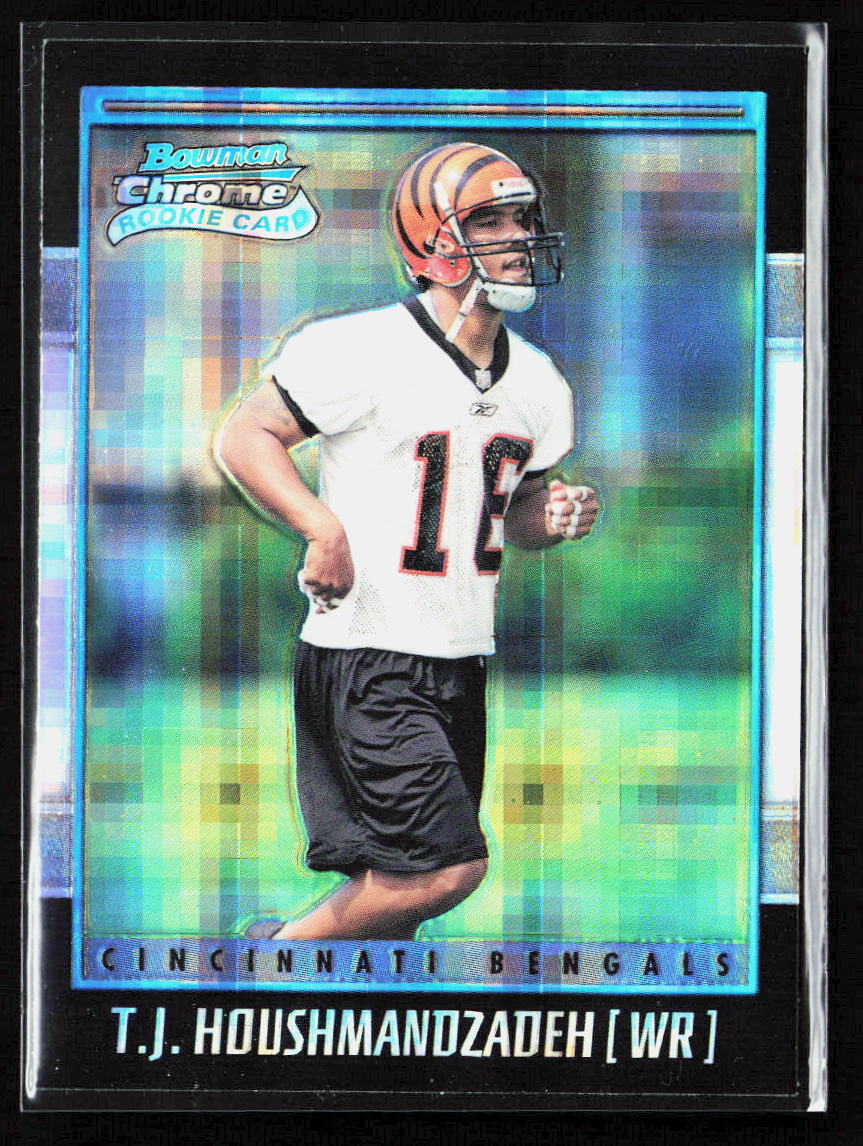 2001 Bowman Chrome #145 T.J. Houshmandzadeh RC X Fractor