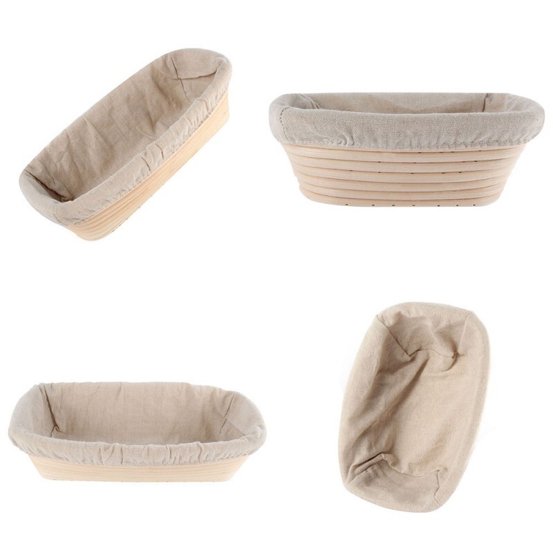 Round Oval Bread Proofing Proving Basket Rattan Brotform Dough Tool USA eBay