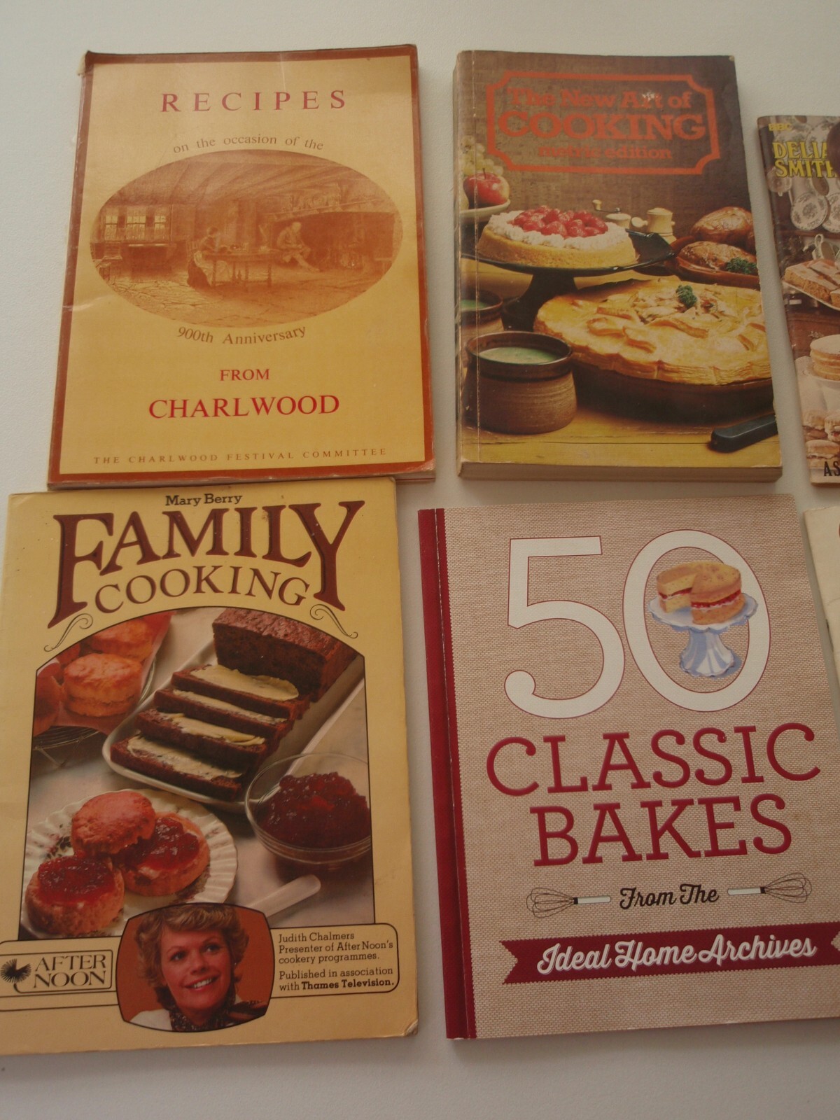 Job Lot Vintage/Modern Cookery Recipe Booklets Delia Smith, Nestle's