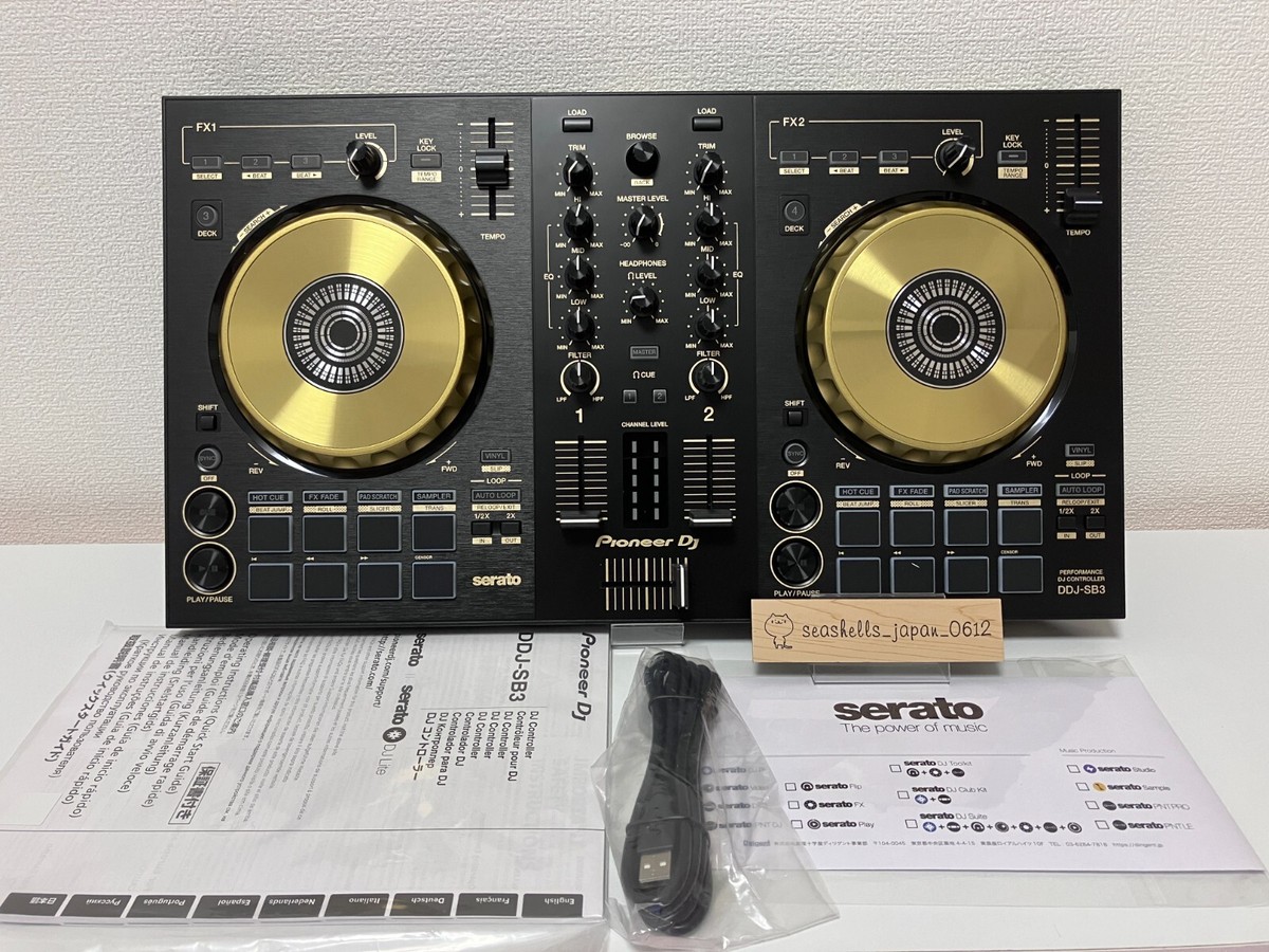 Pioneer DDJ-SB3 DJ Controller Gold 2019 Limited DDJ-SB3-N