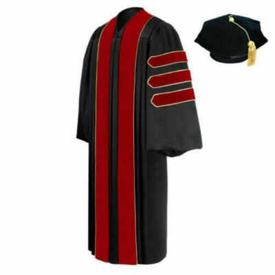 Doctor of Theology Doctoral Graduation Gown Tam - Academic Costumes Customize