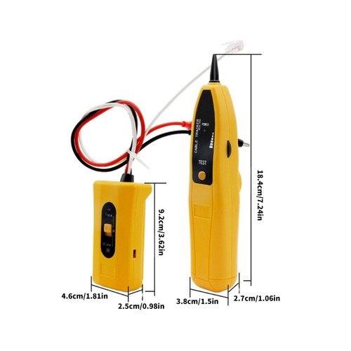 Ethernet Networking Cable Tester RJ11 RJ45 Cat5 Cat6 Telephone Wire Trackers - Picture 8 of 8