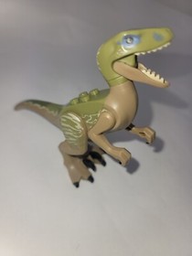 Lego Jurassic World Delta Velociraptor Dinosaur Figure 75917 Raptor Very Good