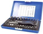 LASER TOOLS 1/4 DRIVE SOCKET SET INC. METRIC AF TORX SPLINE SOCKETS TS3
