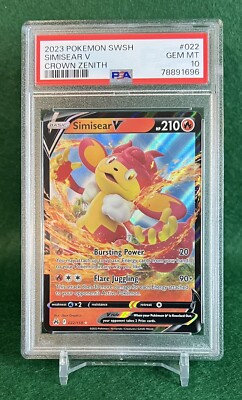 simisear v pokemon card value Shop VSTAR 214/172 SAR  TCGHOBBY Listed cards may have imperfections. Simisear Cards | Dex -