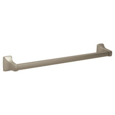 Moen Adler 18-in Brushed Nickel Finish Wall mount Single Towel Bar YB0118BN