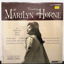 MARILYN HORNE - Presenting In Operatic Arias (1965) 12" Vinyl Record LP - SEALED