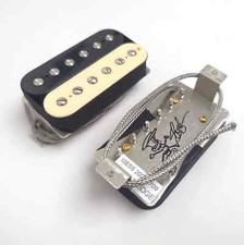 Guitar Humbucker Pickups Alnico II 50/50mm Bridge/Neck 2C Zebras for LP Guitar