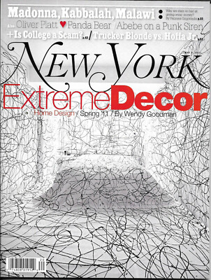 NEW YORK Magazine Design Extreme Decor May 9, 2011