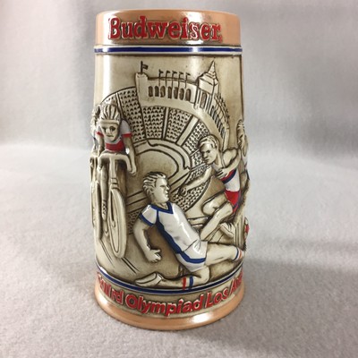 1984 olympic budweiser beer stein