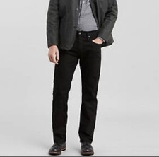 Men s Levi s Red Tag 559 Black Straight Leg jeans W40 L30