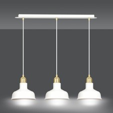 Lampade A Sospensione Scandinave Bianche 3X15W/E27 IP20 - Ideali Per Ambienti Eleganti - 8