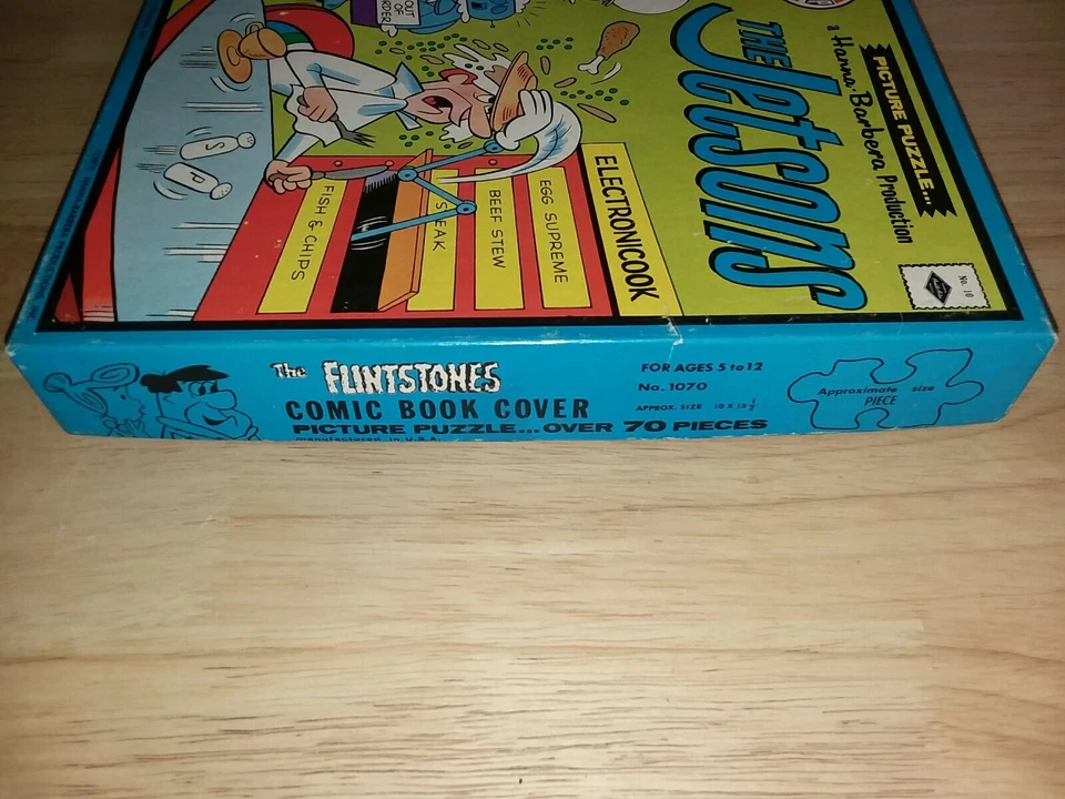 Vtg 1975 The JETSONS Jigsaw Puzzle Hanna-Barbera COMPLETE - Image 3 of 4