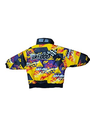 Vintage BRP Ski Doo X Team Winter Coat Jacket Kids Youth Size 3