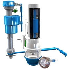 Hydroright Toilet Repair Kit with Dual Flush Valve Push Button (HYR460)