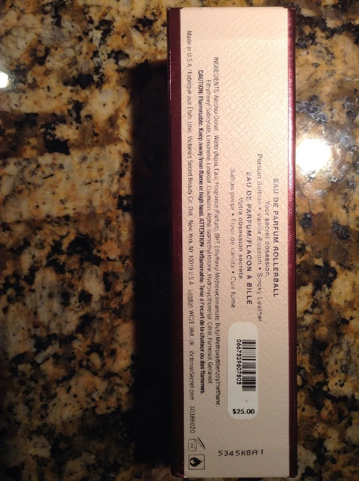 Victoria's Secret INTRIGUE 香水滚珠 7 毫升旅行限量版/密封 — 第 4/4 张图片