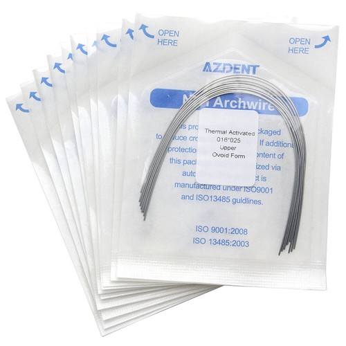 10X Dental Orthodontic Heat Thermal Activated Niti Arch Wire Rectangular AZDENT - Picture 32 of 46