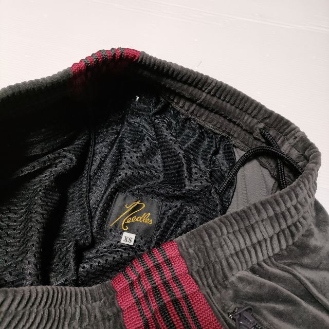 Needles Narrow Track Pant C/PE Velour MR293 Charcoal gray 41005T∞ eBay