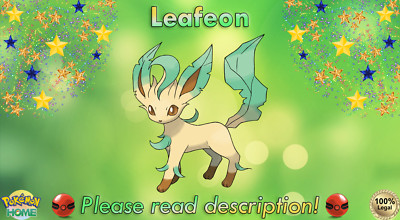 Leafeon Pokémon Center Eeveelutions EVENT 6IV Sw/Sh BD/SP S/V HOME (💯 ...