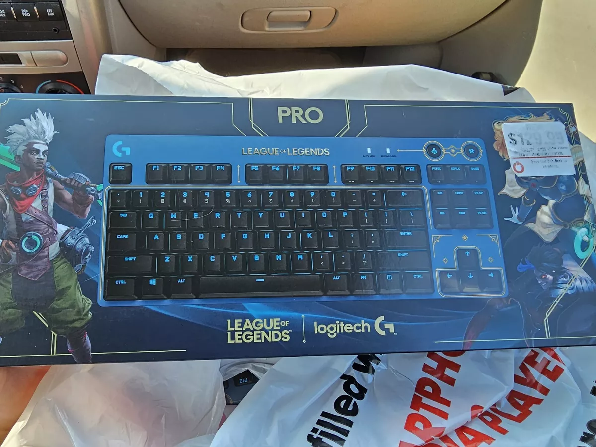 Logitech Teclado Gamer G PRO Mecánico Inglés