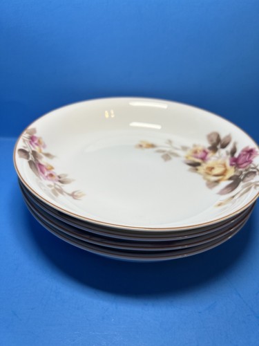 (4) Zuppa Noritake Nippon Toki Kaisha "Angela" / ciotole coppa 7-1/4" *RARO* - Foto 2 di 7