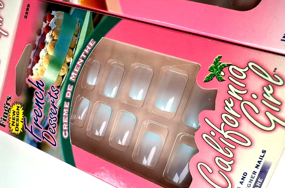 Fing'rs 法国甜品首选长度方形按指甲 24 ea(4 件装) — 第 4/4 张图片