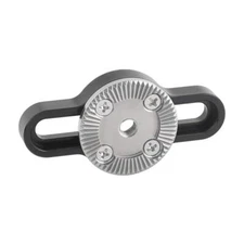 Standard M6 Rosette Connecting Adapter Mount with Two 1/4"-20 Screw - 2572