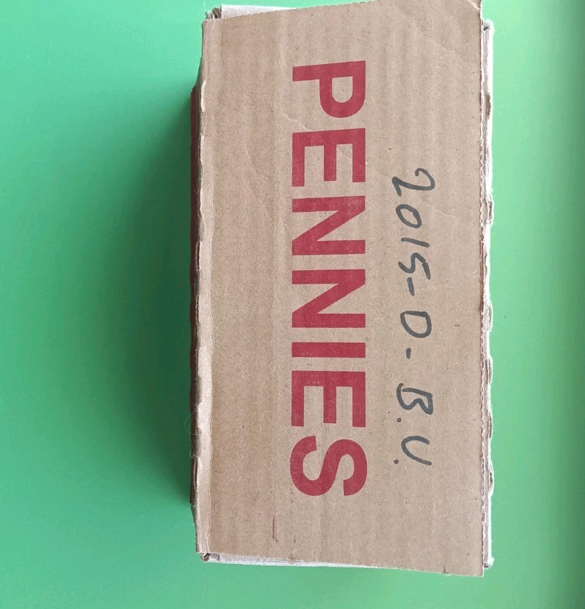 2015 D Lincoln Cent Bank Roll of 50 Pennies BU - Image 2 of 2