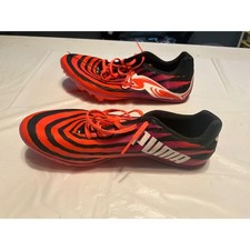 NEW Sz 8 Puma TFX Sprint Track Spikes Women's Orange Black Stripe Running Shoes