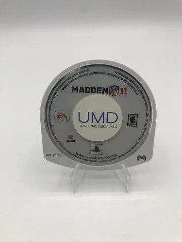 PSP Game Madden NFL 11 (Sony, 2010) PlayStation Portable Disc Only Tested