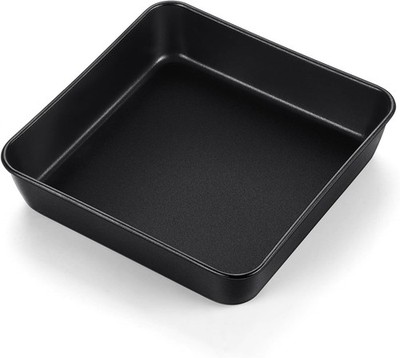 Versatile 8-Inch Non-Stick Baking Dish - Ideal for Cakes, Brownies & Lasagna