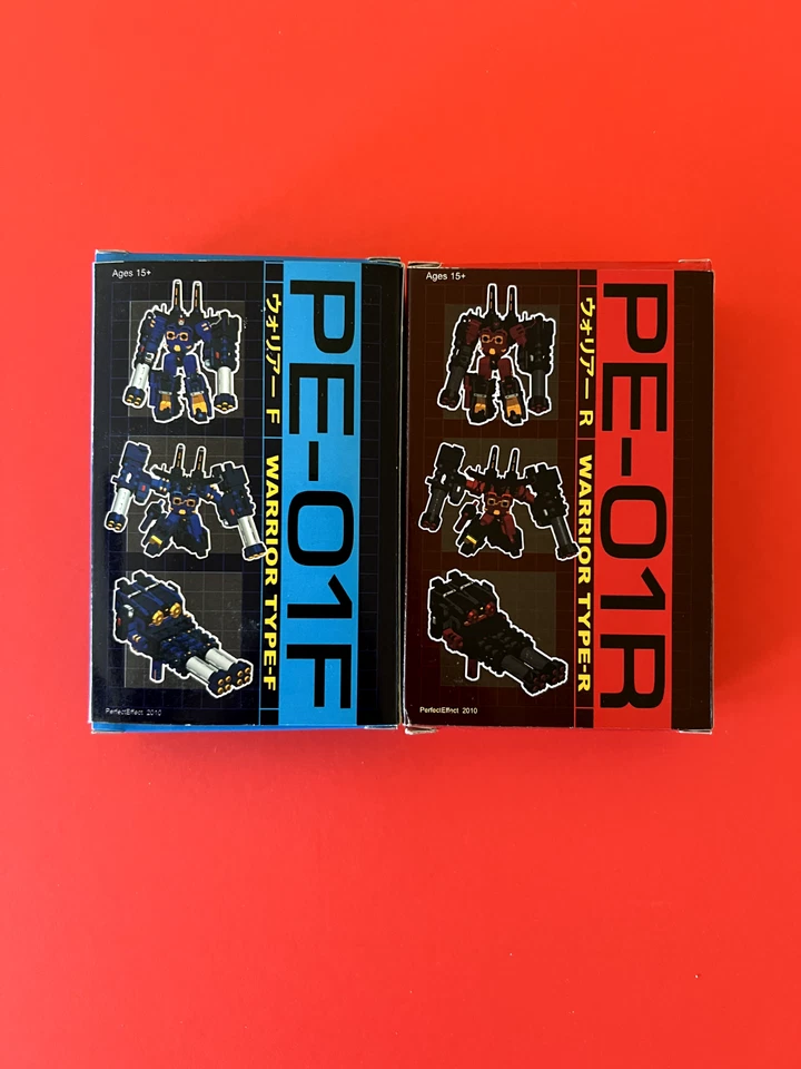 Perfect Effect | Warrior Type (2-Pack) PE-01F / PE-01R (Frenzy & Rumble) | NEW - Image 2 of 3